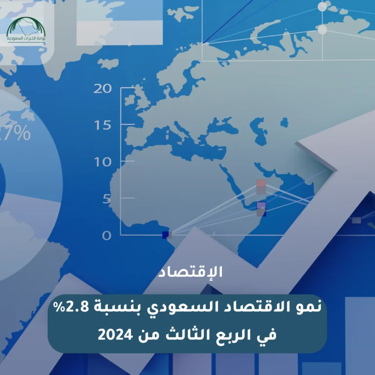 نمو الاقتصاد السعودي بنسبة 2.8% في الربع الثالث من 2024